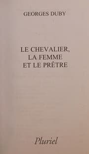 Tapa de le chevalier, la femme et le pretre