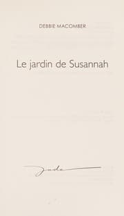 Tapa de Le jardin de Susannah (French Edition)