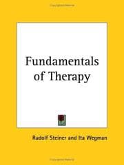 Tapa de Fundamentals of therapy