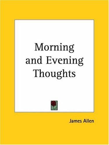 Tapa de Morning and Evening Thoughts