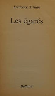 Tapa de Les égarés
