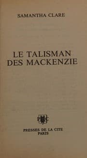 Tapa de Le talisman des mackenzie