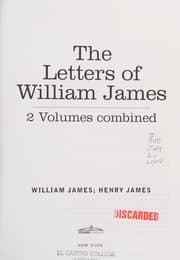 Tapa de The Letters of William James