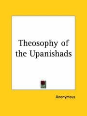 Tapa de Theosophy of the Upanishads