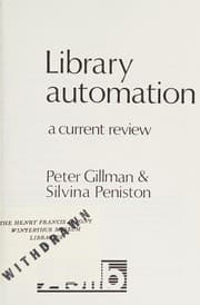 Tapa de Library automation