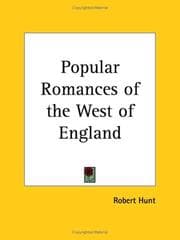 Tapa de Popular Romances of the West of England