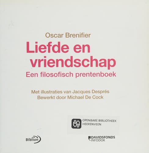 Tapa de Liefde en vriendschap