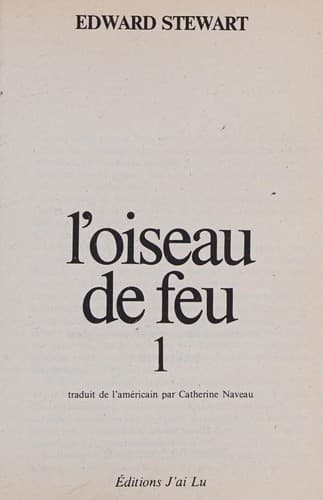 Tapa de L'oiseau de feu