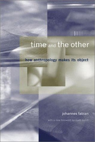 Tapa de Time and the Other