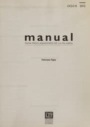 Tapa de Manual para proclamadores de la palabra 2012 - USA