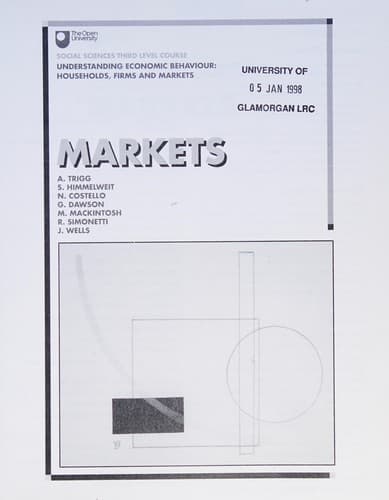 Tapa de Markets