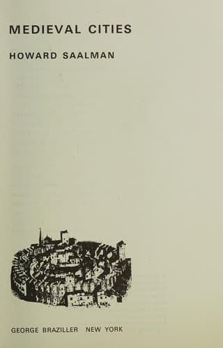 Tapa de Medieval Cities (Planning and Cities)