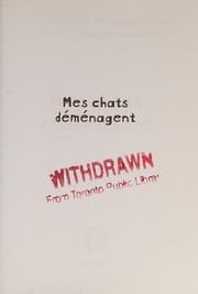 Tapa de Mes Chats Demenagent (French Edition)
