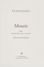 Tapa de Mourir