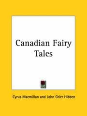 Tapa de Canadian Fairy Tales