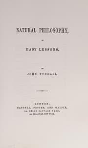 Tapa de Natural Philosophy, in Easy Lessons