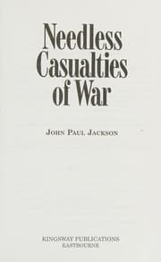 Tapa de Needless Casualties of War