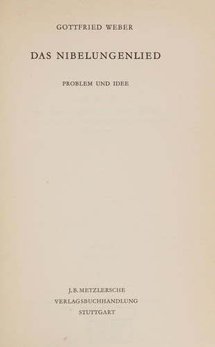 Tapa de Nibelungenlied