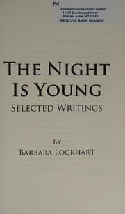 Tapa de Night Is Young