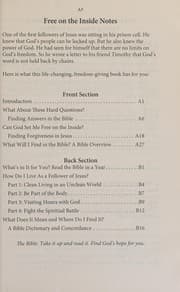 Tapa de NIrV Larger Print Free on the Inside Bible