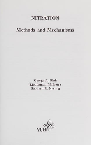 Tapa de Nitration, methods and mechanisms