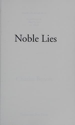 Tapa de Noble Lies