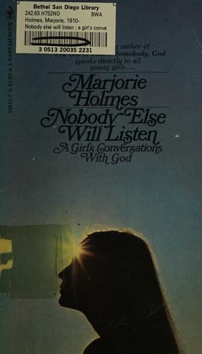 Tapa de Nobody Else Will Listen
