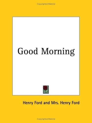 Tapa de "Good Morning"