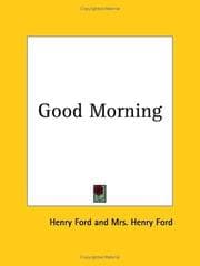 Tapa de "Good Morning"