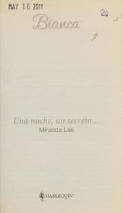Tapa de Una Noche, un Secreto...