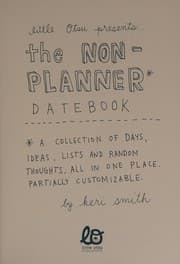 Tapa de Non-Planner Datebook