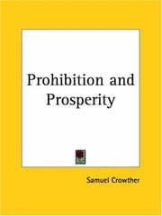 Tapa de Prohibition and Prosperity
