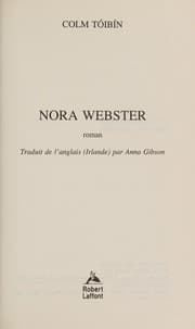 Tapa de Nora Webster (PAVILLONS) (French Edition)