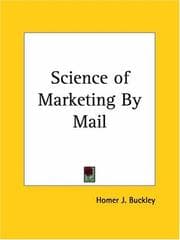 Tapa de Science of Marketing By Mail