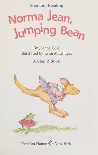 Tapa de Norma Jean, Jumping Bean (A Step 2 Book/Grades 1-3)