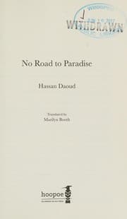 Tapa de No Road to Paradise