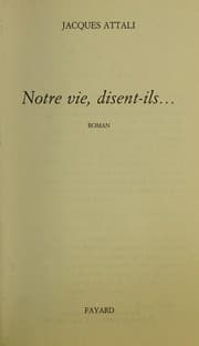 Tapa de Notre vie, disent-ils