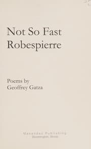Tapa de Not So Fast Robespierre