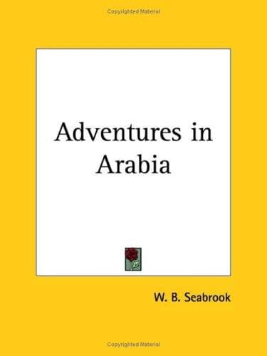 Tapa de Adventures in Arabia