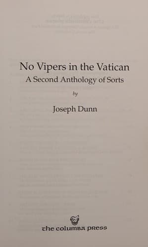Tapa de No vipers in the Vatican