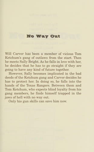 Tapa de No Way Out