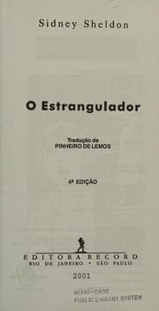 Tapa de O Estrangulador (Em Portuguese do Brasil)
