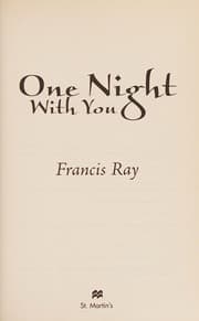 Tapa de One Night with You