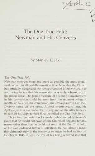 Tapa de The one true fold