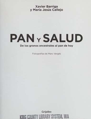 Tapa de Pan y Salud