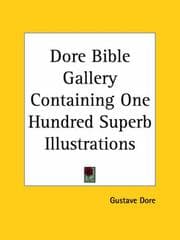 Tapa de Dore Bible Gallery Containing One Hundred Superb Illustrations