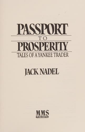 Tapa de Passport to Prosperity