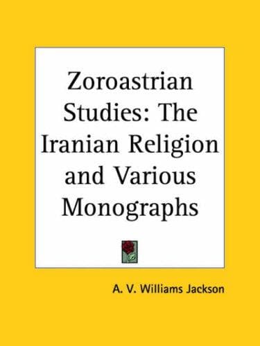 Tapa de Zorostrian Studies