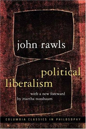 Tapa de Political Liberalism