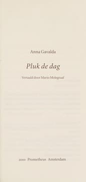 Tapa de Pluk de dag